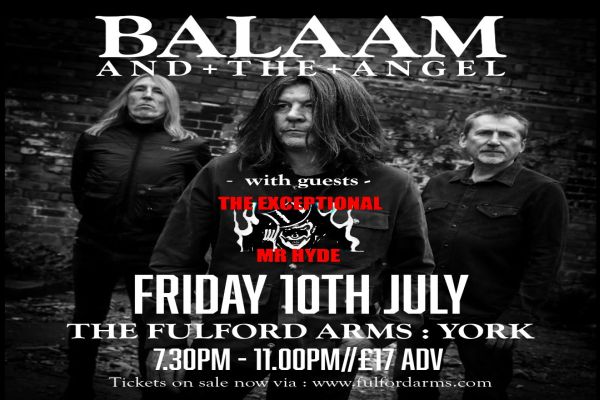 Balaam And The Angel return to play in York for the first time in over a decade. — event image